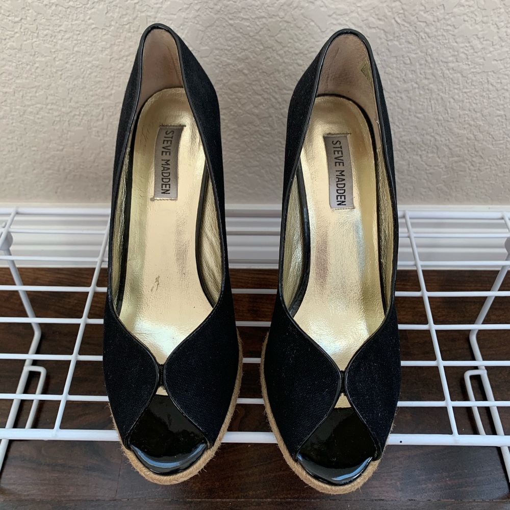 Steve Madden Majic size 8.5 black